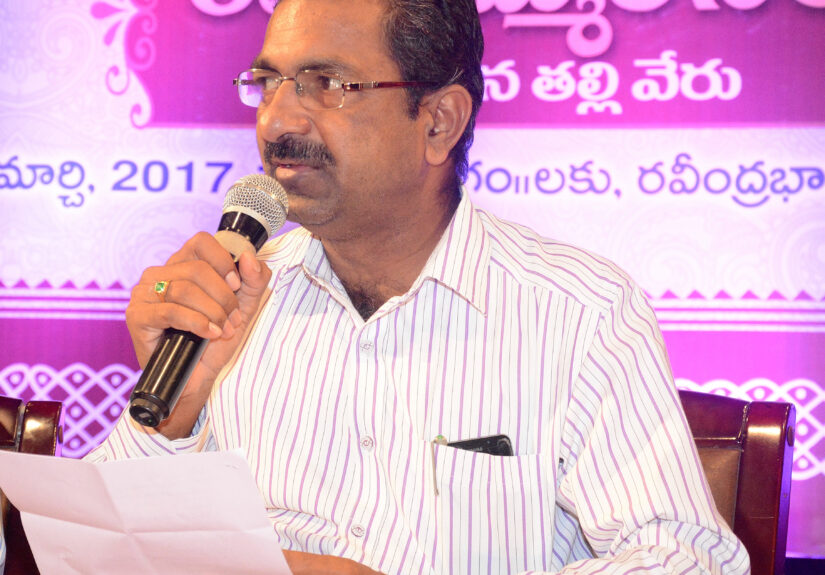“Dr. Enugu Narasimha Reddy, newly appointed Director of Telangana Language and Culture Department”